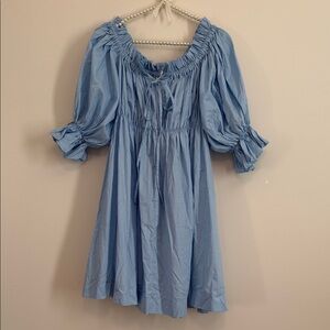 ELF Light Blue Mini Dress